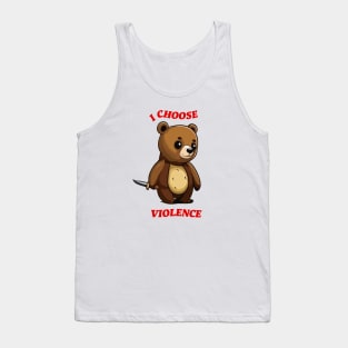 Violent Bear Tank Top